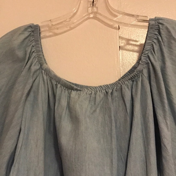 DENIM ROMPER - Picture 3 of 3